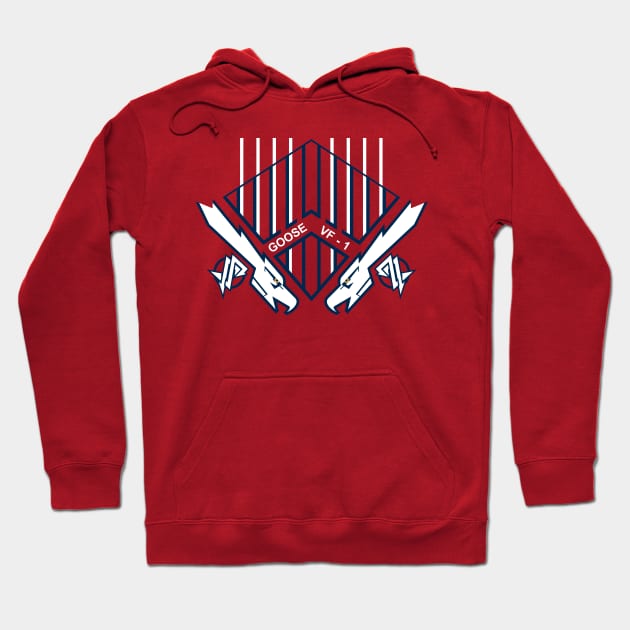 27 Red Goose Hoodie by rick27red